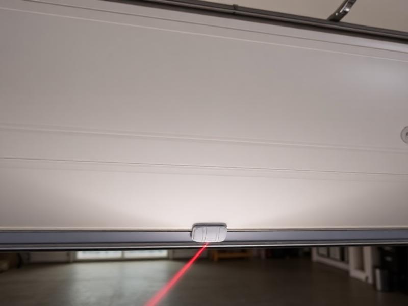 Garage door safety sensor system designed to protect children and pets